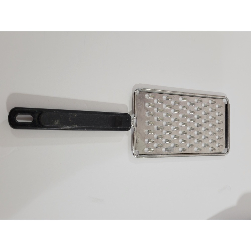 Ecko Stainless Steel Flat Grater Black Plastic Handle 11" China